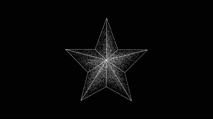 白色五角星2款
