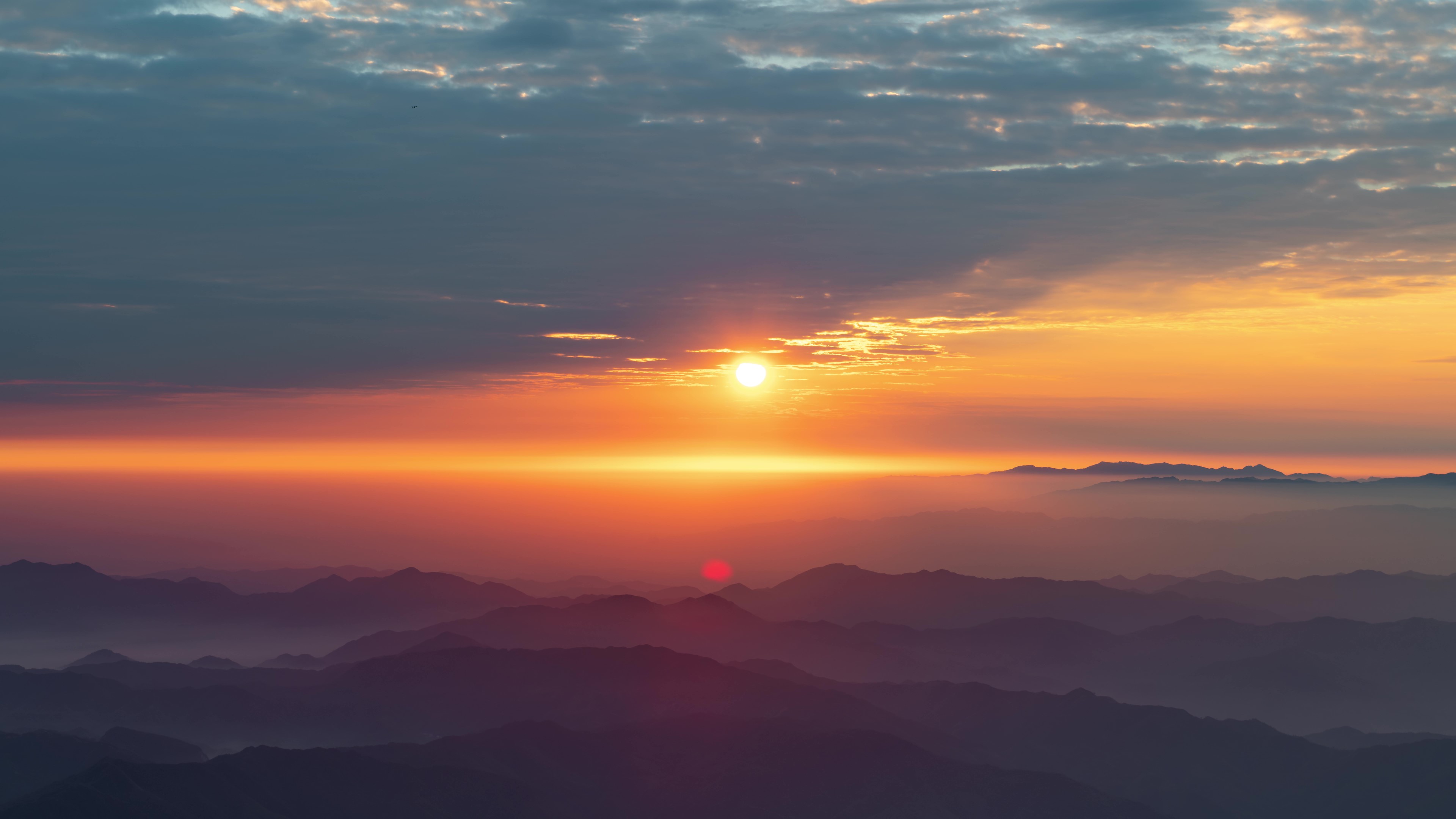 夕阳视频素材