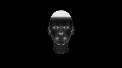 数字人脸扫描