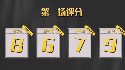 综艺打分牌子AE模板