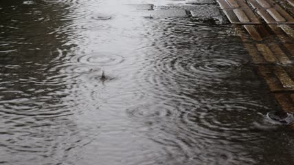 雨天路面实拍