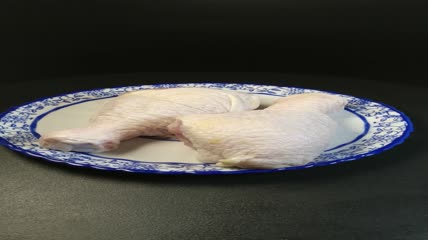鸡肉边腿鸡腿肉实拍（4）