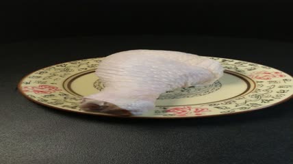 鸡肉边腿鸡腿肉实拍（6）
