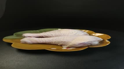 鸡肉边腿鸡腿肉实拍（13）