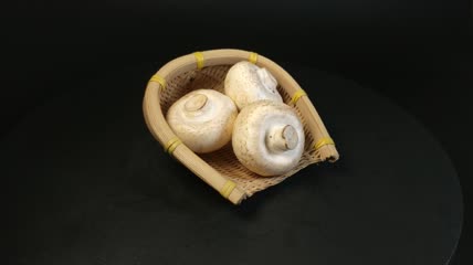 白蘑菇口菇实拍（4）