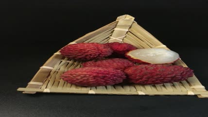 荔枝王水果实拍（3）