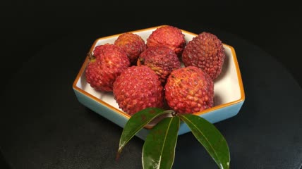 荔枝王水果实拍（4）