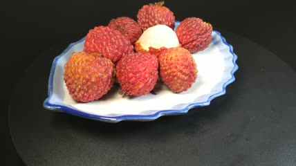 荔枝王水果实拍（6）