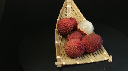 荔枝王水果实拍（13）
