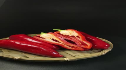 红辣椒食材调味品实拍（5）