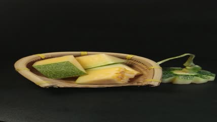 哈密瓜网纹甜瓜实拍（15）