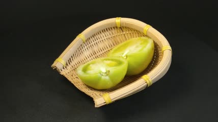青番茄西红柿实拍（3）