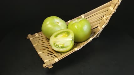 青番茄西红柿实拍（5）