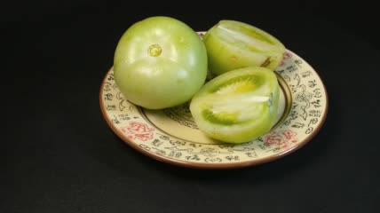 青番茄西红柿实拍（6）