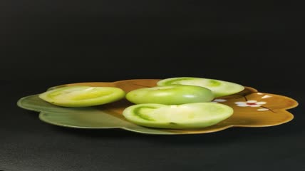 青番茄西红柿实拍（15）
