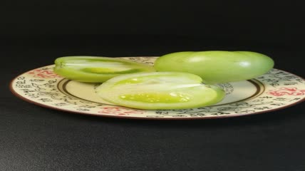 青番茄西红柿实拍（16）