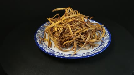 干有机黄花菜实拍（4）