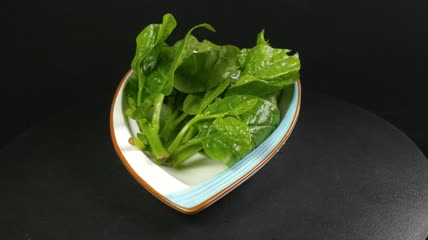 木耳菜有机生态蔬菜4K实拍视频（4）