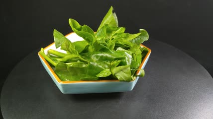 木耳菜有机生态蔬菜4K实拍视频（5）