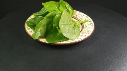 木耳菜有机生态蔬菜4K实拍视频（17）