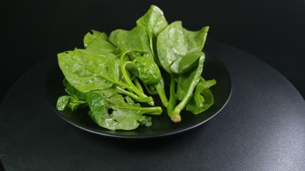 木耳菜有机生态蔬菜4K实拍视频（22）