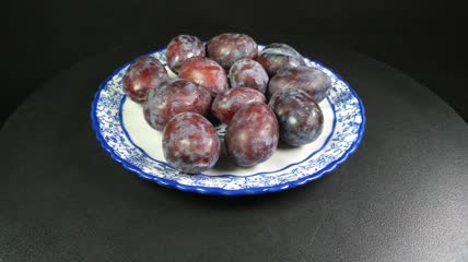 水果西梅食材食物4K实拍视频（5）