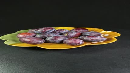 水果西梅食材食物4K实拍视频（9）