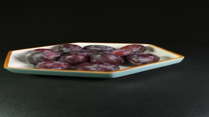 水果西梅食材食物4K实拍视频（13）