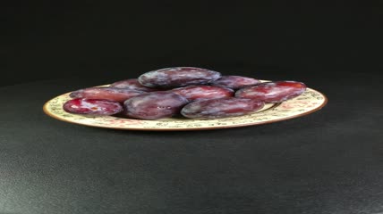 水果西梅食材食物4K实拍视频（23）