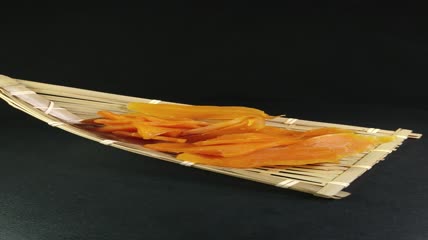 红薯薯条红薯干休闲零食4K实拍视频（1）