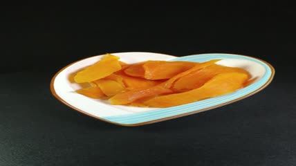 红薯薯条红薯干休闲零食4K实拍视频（4）