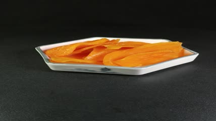 红薯薯条红薯干休闲零食4K实拍视频（5）