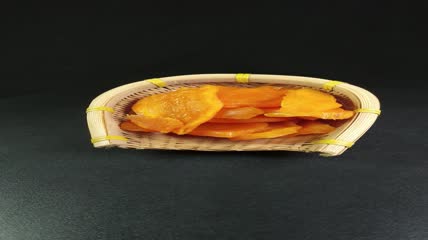 红薯薯条红薯干休闲零食4K实拍视频（21）