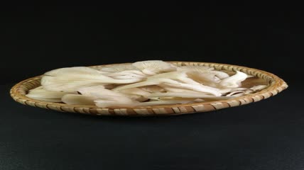 蔬菜美食平菇菌4K实拍视频（3）