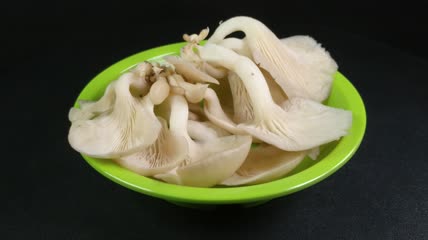 蔬菜美食平菇菌4K实拍视频（16）
