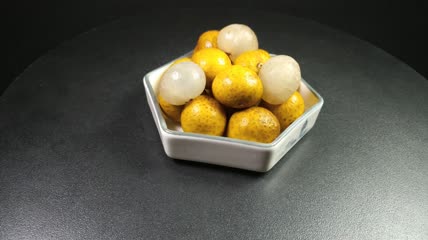 新鲜水果营养生态有机龙眼4K实拍视频（13）
