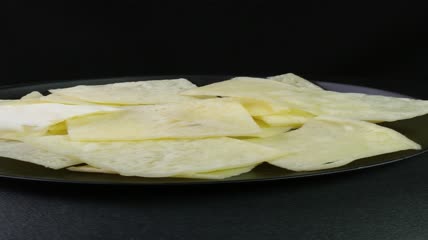 美食食材鸡蛋蛋皮4K实拍视频（3）