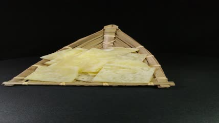 美食食材鸡蛋蛋皮4K实拍视频（5）