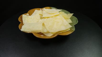 美食食材鸡蛋蛋皮4K实拍视频（7）