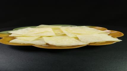 美食食材鸡蛋蛋皮4K实拍视频（8）