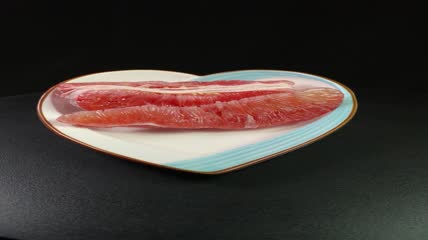 有机生态水果红心柚子4K实拍视频