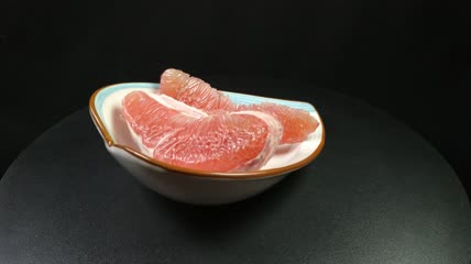 有机生态水果红心柚子4K实拍视频