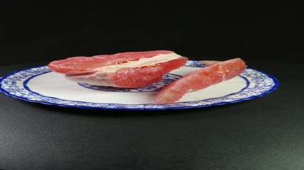 有机生态水果红心柚子4K实拍视频