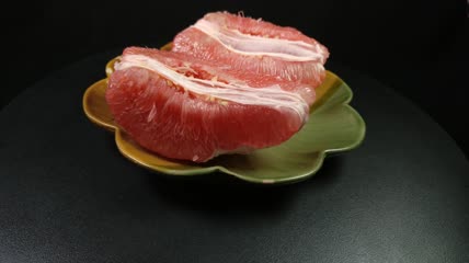 有机生态水果红心柚子4K实拍视频