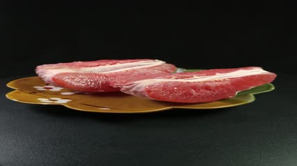 有机生态水果红心柚子4K实拍视频