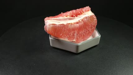 有机生态水果红心柚子4K实拍视频