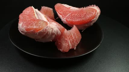 有机生态水果红心柚子4K实拍视频