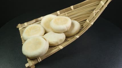 甜点美食绿豆饼4K实拍视频