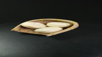 甜点美食绿豆饼4K实拍视频