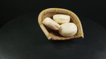 甜点美食绿豆饼4K实拍视频